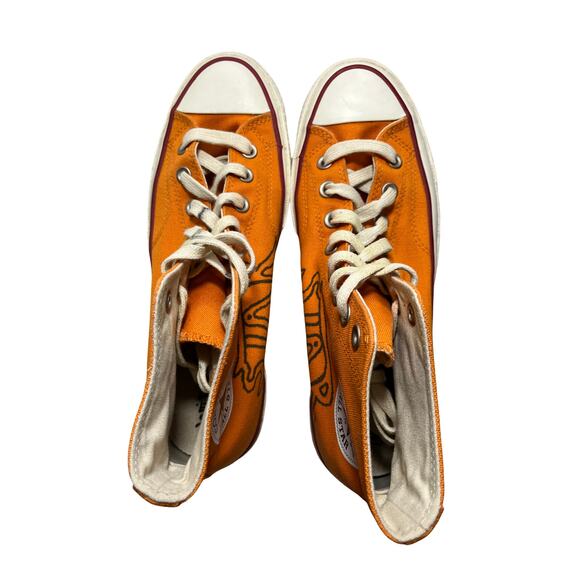 Converse Chuck 70 Come Tees Star Light Path Orange High Tops Men’s 8 Women’s 10 - Picture 8 of 9